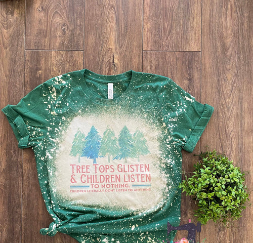 Unisex Tree Tops Glisten Tee