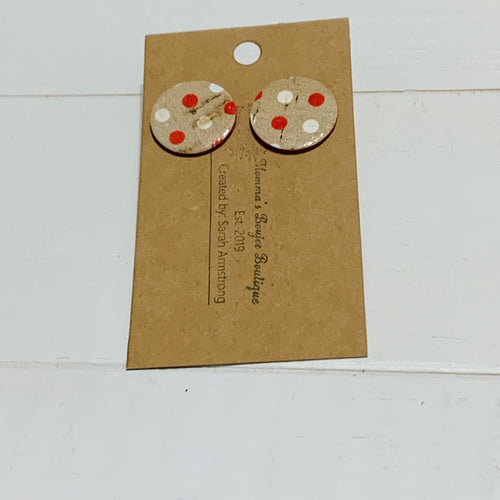 Large Holiday Cheer Cork Studs