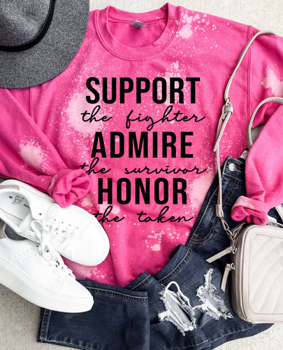 Unisex Breast Cancer Awareness Sweatshirt