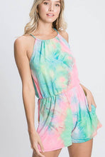 Load image into Gallery viewer, Multicolor Tie-Dye Romper