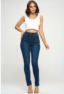 High Waisted Skinny Denim