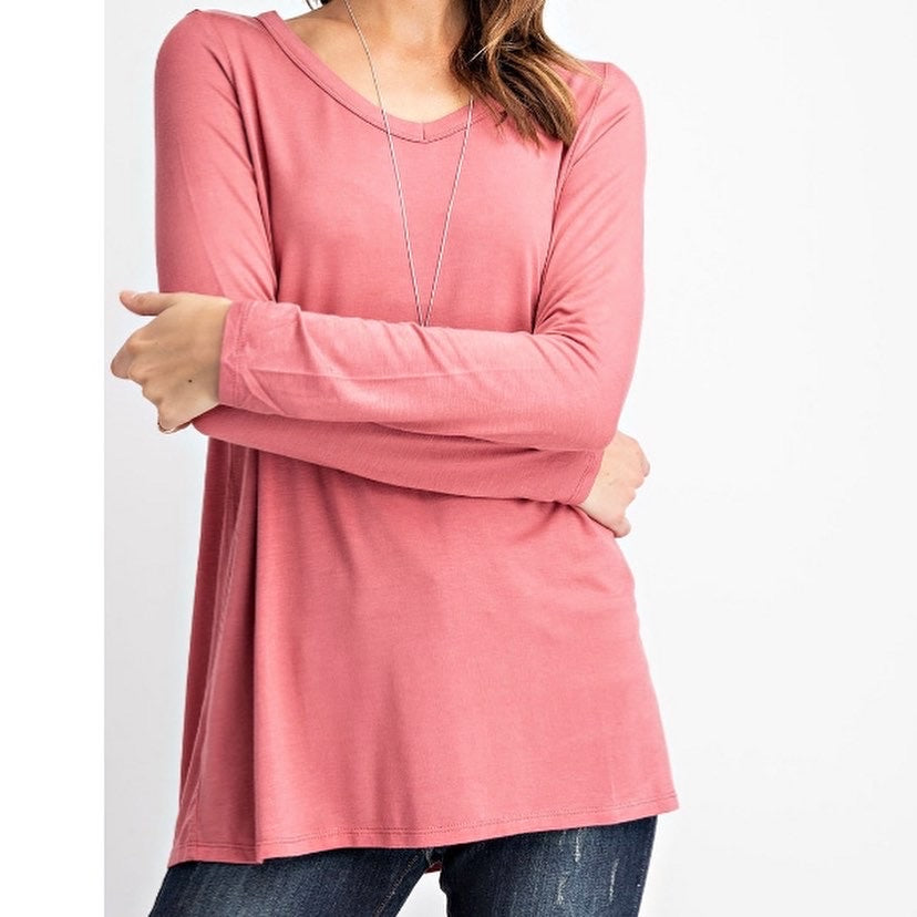 Favorite Long Sleeve Shirt (multiple colors)