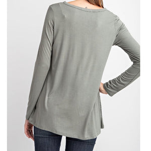 Favorite Long Sleeve Shirt (multiple colors)