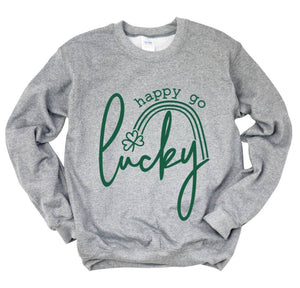 Unisex Happy Go Lucky Pullover