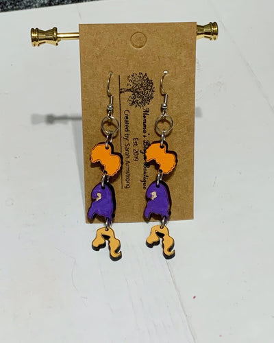 Hand Painted Sanderson Sister Trio