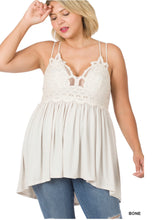 Load image into Gallery viewer, Crochet Lace Tank (8 Colors)