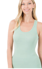 Load image into Gallery viewer, Basic Ribbed Racerback Tank