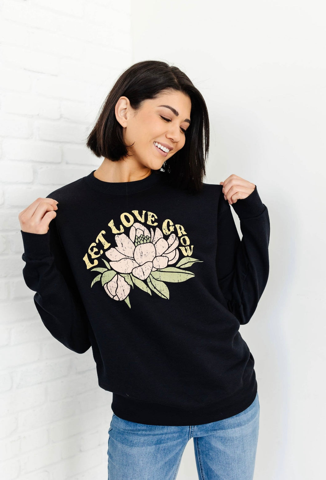 Unisex Let Love Grow Pullover