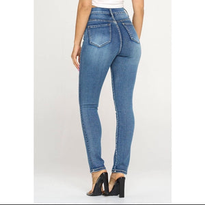 High Waisted Skinny Denim