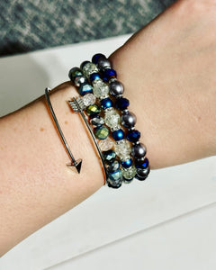 Winter Storm Stacker Bracelet