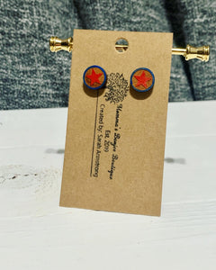 1776 Hand Painted Studs